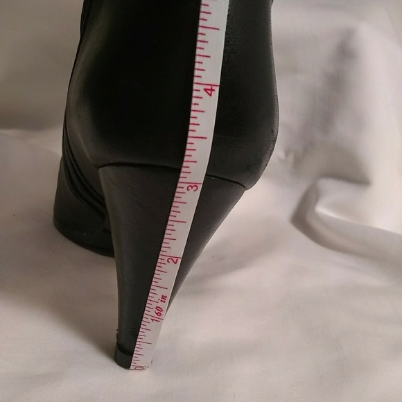 Fornarina Black Knee High Boots sz 5 - Picture 8 of 8